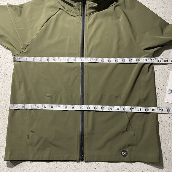 Outerknown Active Windbreaker S Green Agility Packable Hood - Picture 5 of 12